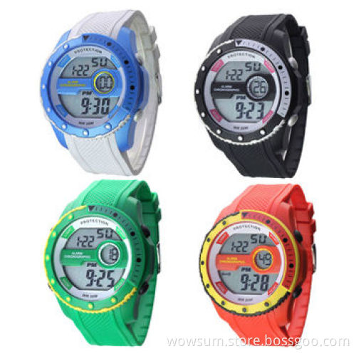 Fashion Digital Sports Watches, Good-quality Digital Movement with Eco-friendly Material